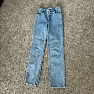Abercrombie & Fitch 90s straight ultra high rise jeans